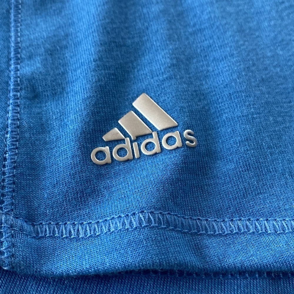 Adidas PGA Women's Blue Golf Polo Shirt. PGA Crest on chest and logo on sleeve. - Picture 8 of 13